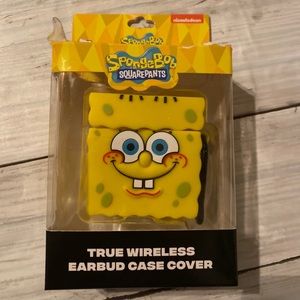 nickelodeon spongebob squarepants earbud airpods generation 1&2 case cover